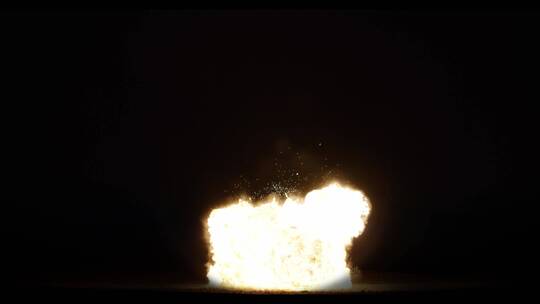 4k爆炸生成的多种火焰效果背景视频素材58