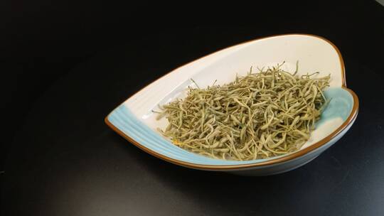 4K中药材金银花花茶