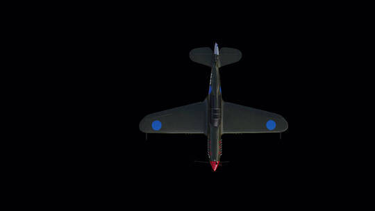 飞机 老式飞机 一战飞机 螺旋桨 战机视频素材模板下载