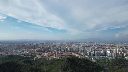 东莞城区远景航拍