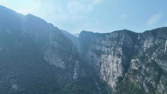 庐山风景区山峰岩石航拍山脉山丘山岭山陵