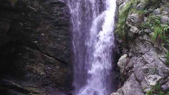 流水大自然小溪水瀑布山涧水源泉水山水