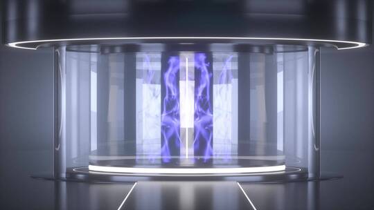 高科技密闭容器内科幻神秘现象C4D动画