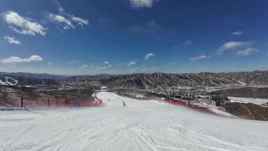 高山滑雪