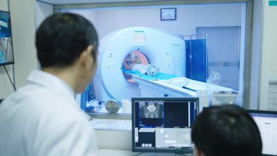 医院放射科CT影像室视频素材模板下载