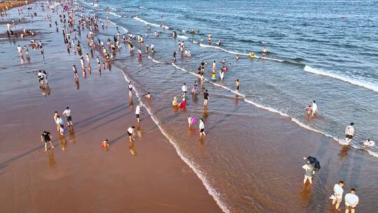 青岛海水浴场青岛金沙滩