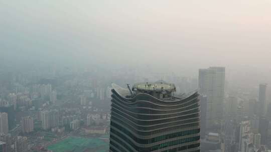 上海 北外滩 城市风光航拍视频素材模板下载