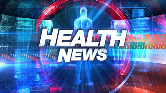 健康新闻-广播电视标题图形