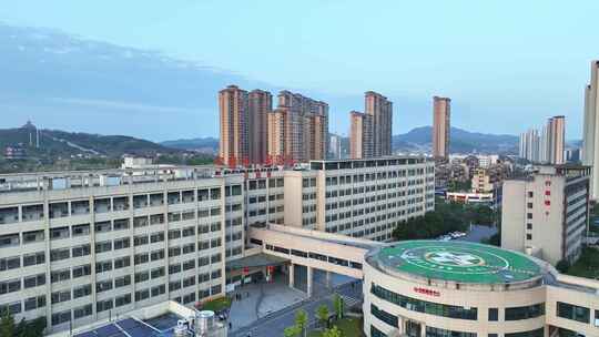 宜春市人民医院航拍素材视频素材模板下载