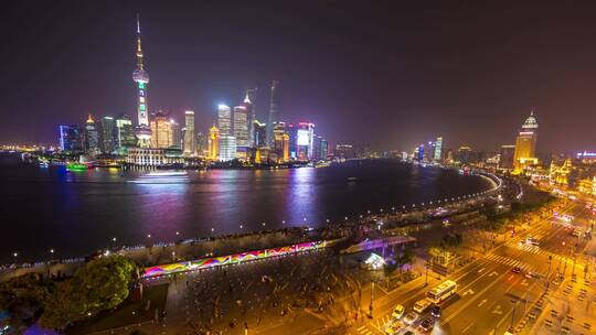 上海夜景延时