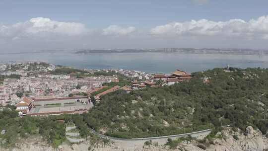 湄洲妈祖湄洲岛风景海上石雕像