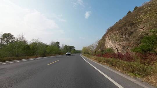 开车第一视角沿途风景 行驶在公路上(合集)