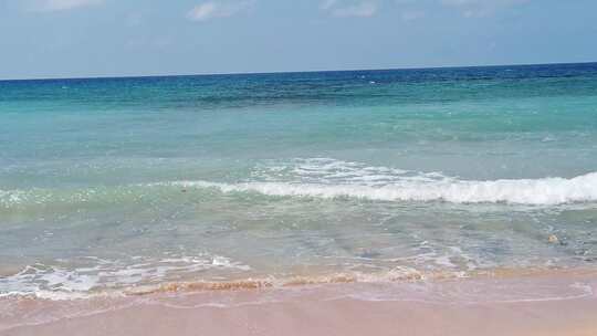 海浪大海海边海水风景