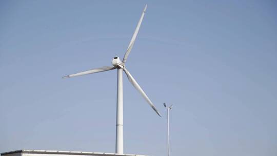 电力生产用风车视频素材模板下载