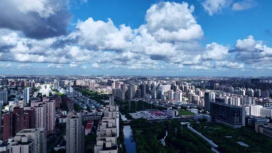 上海徐汇区世家花园下降空镜