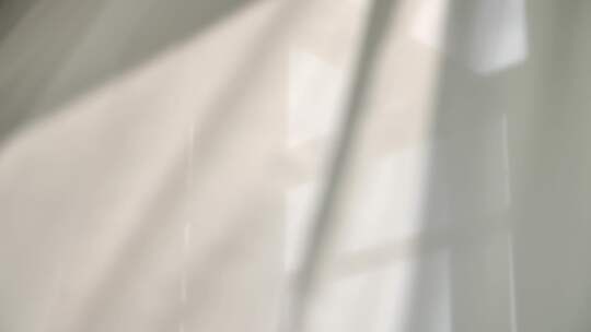 窗帘随风飘动慢镜头视频素材