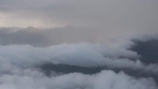 信宜白石大喊地航拍，高山云海航拍