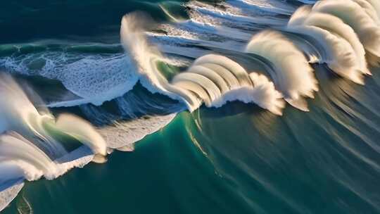 大海海洋 海浪浪花 海景风光