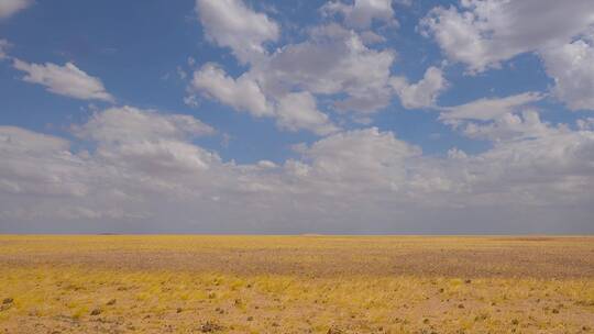 纳米比亚贫瘠的大草原视频素材模板下载