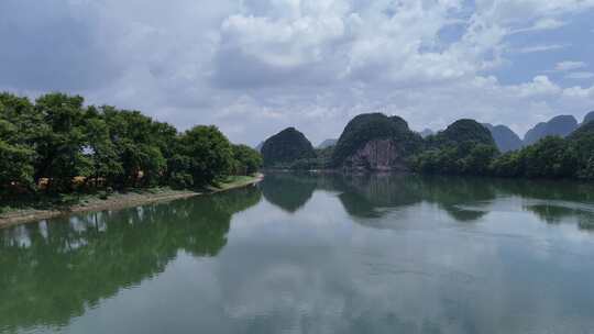 桂林柘木滩漓江风景区