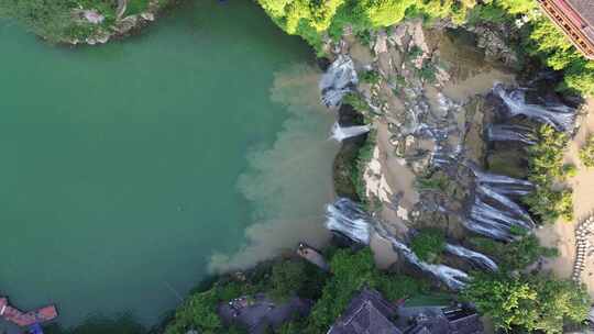 湖南芙蓉镇、酉水河、古镇