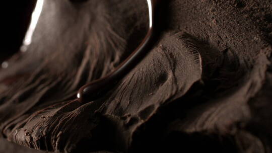 巧克力 黑巧 甜品 食品 甜点视频素材模板下载