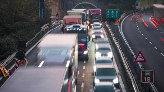 交通，汽车，卡车，高速公路