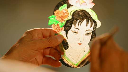 皮影（皮雕）制作雕刻绘画制作