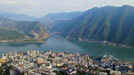 长江三峡巫峡风光