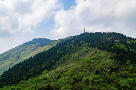 湖南衡阳南岳衡山祝融峰延时风光风景