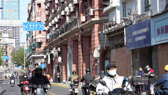 上海老街区老城区