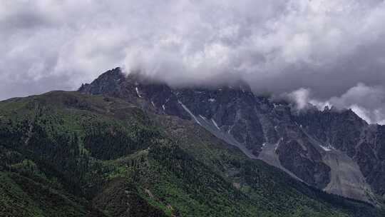 西藏察隅县大山航拍