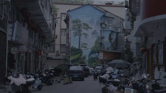 温州文成县街景