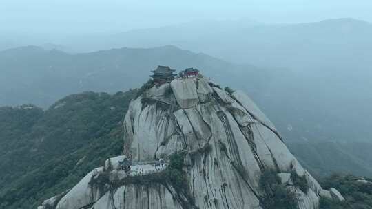 航拍驻马店泌阳铜山风景区