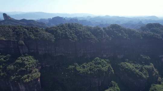 世界文化遗产广东丹霞山航拍