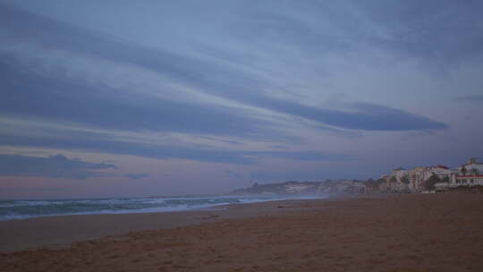 西班牙海岸的黎明