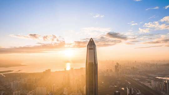 深圳大湾区航拍延时城市宣传片合集