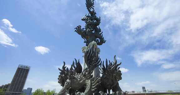 通州运河广场雕塑