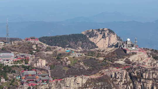 泰安泰山山顶风景