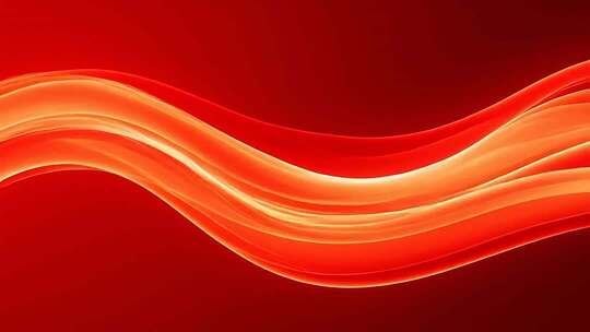 红色动感流光波浪背景素材
