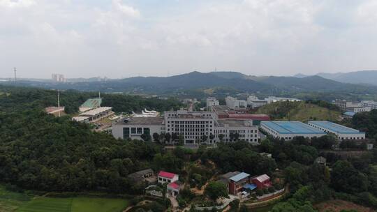 航拍湖南长沙航空职院