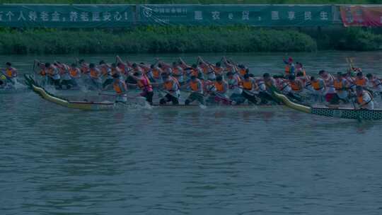 龙舟比赛队伍龙舟端午节