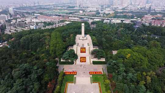 航拍南京雨花台