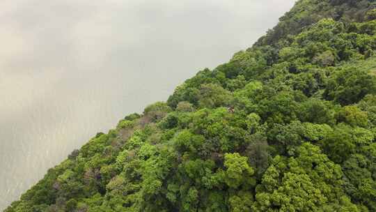 河流和山脉的天线