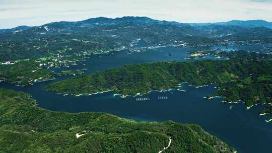 水库自然风光千岛湖