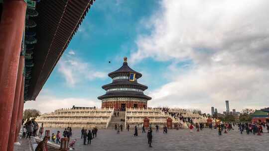 【原创】北京地标天坛延时