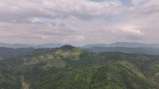 湘西青山天空航拍