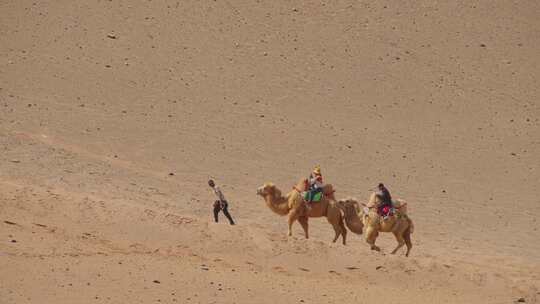 丝绸之路火焰山旅游徒步攀登骑骆驼一带一路