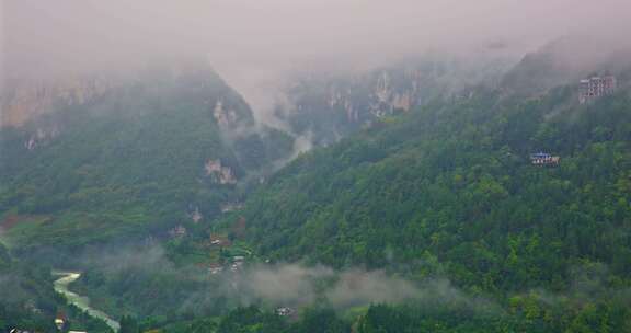 湖北恩施大峡谷景点