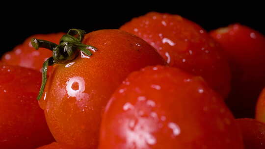 圣女果 西红柿 小西红柿 小番茄视频素材模板下载
